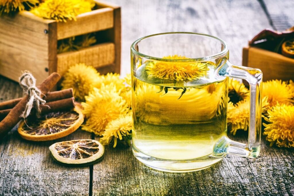 Як приготувати чай із кульбаби